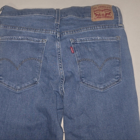 Stylish Blue Skinny Jeans for Women - Picture 2 of 3